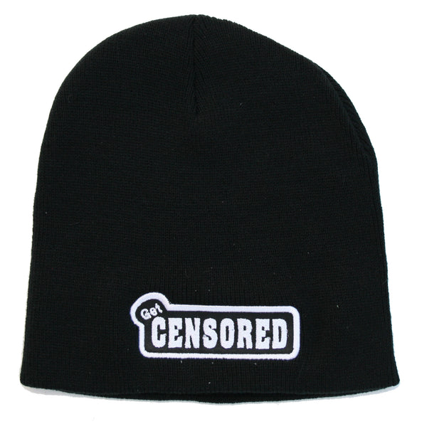 The "CENSORED" Beanie In Black