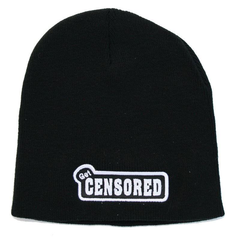 The "CENSORED" Beanie In Black