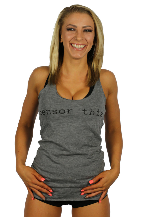 "Censor This" Apparel that tells people to like you the way you are!