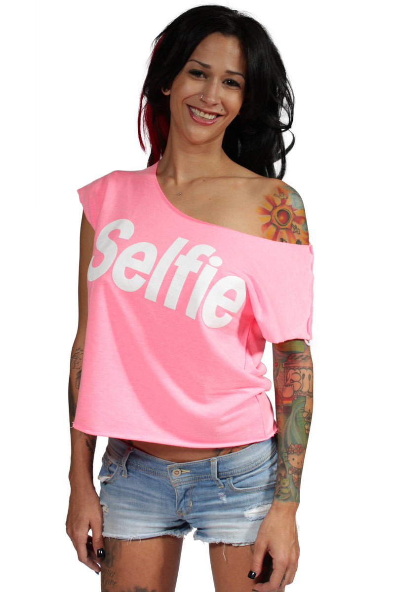 Selfie Shirt In Pink