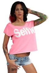 Selfie Shirt In Pink