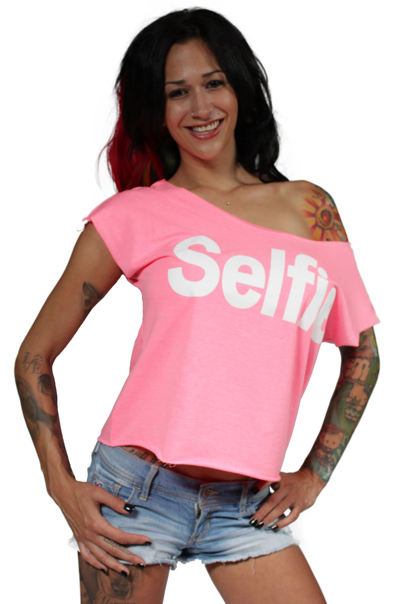 Selfie Shirt In Pink