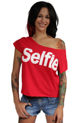 Selfie Shirt In Red