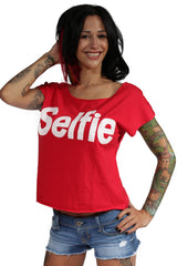 Selfie Shirt In Red