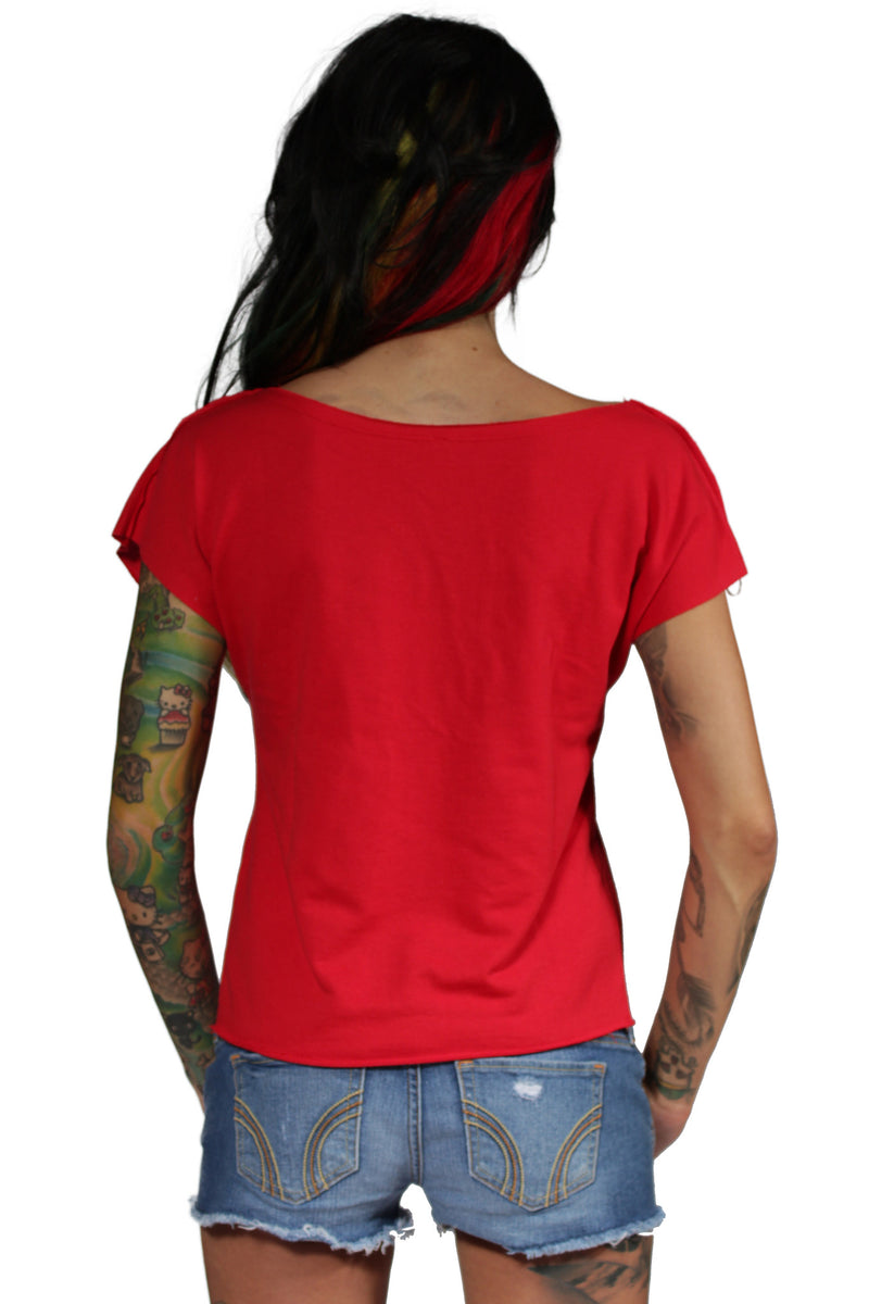 Selfie Shirt In Red