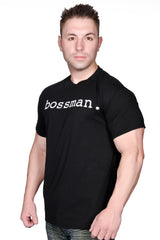 Men's "Boss Man" T-Shirt In Black