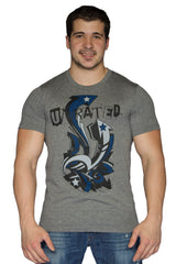 Men's Tri Blend "UNRATED" Arrow T-Shirt In Grey