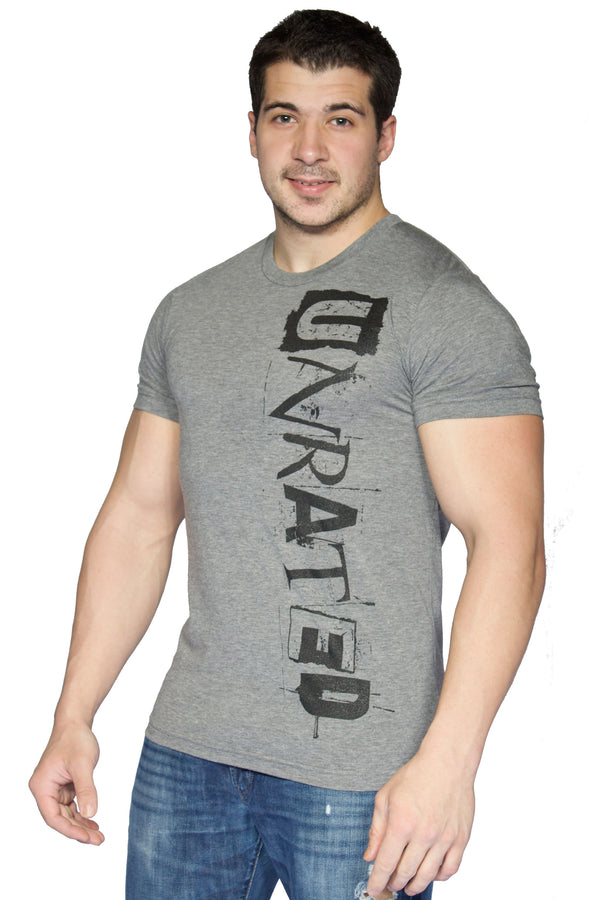 Men's "UNRATED" Sport Tri Blend T-Shirt In Grey